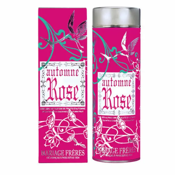 MARIAGE FRÈRES AUTOMNE ROSE - Rooïbos parfumé à la grenade,au lychee et au coing- Rooibos | For Children