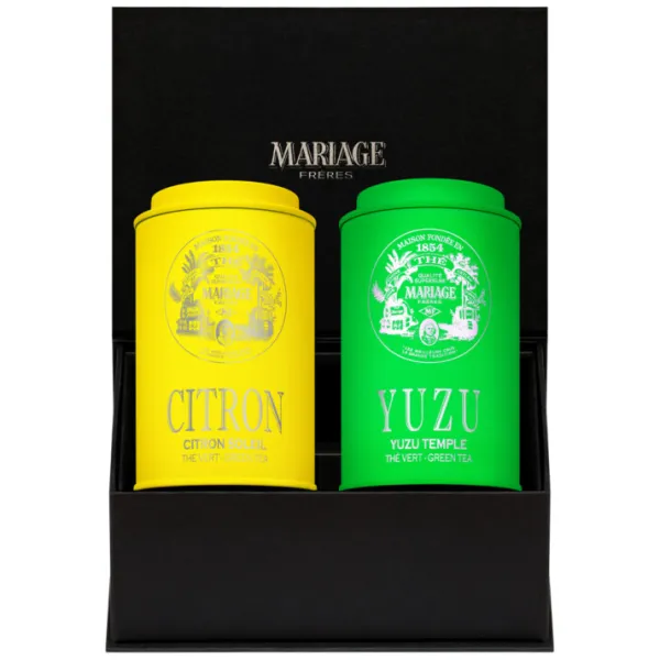 MARIAGE FRÈRES Coffret VERY YUZU- 2 Tea Gift Boxes