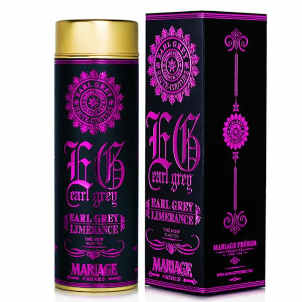 MARIAGE FRÈRES EARL GREY LIMERANCE - Thé noir organique à la bergamote de Calabre- Black Tea | Fruity & Flowery