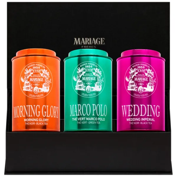 MARIAGE FRÈRES FORCE MAJEURE- 3 Tea Gift Boxes