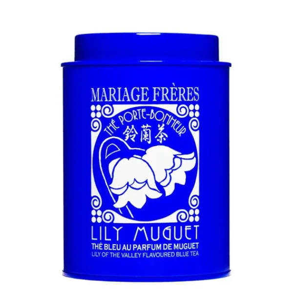 MARIAGE FRÈRES LILY MUGUET - thé bleu au muguet- Blue Tea | Fruity & Flowery