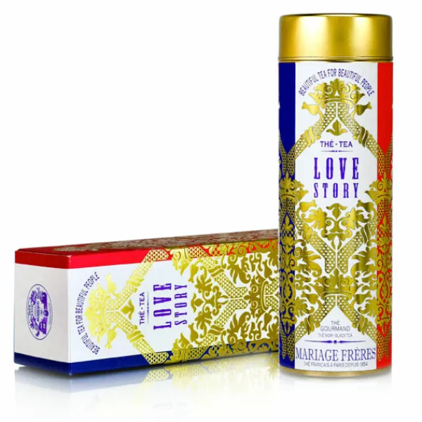 MARIAGE FRÈRES LOVE STORY - Thé noir gourmand- Black Tea | Fruity & Flowery