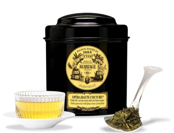MARIAGE FRÈRES OPÉRA HAUTE COUTURE - Thé vert organique à la vanille et aux fruits rouges- Green Tea | Fruity & Flowery