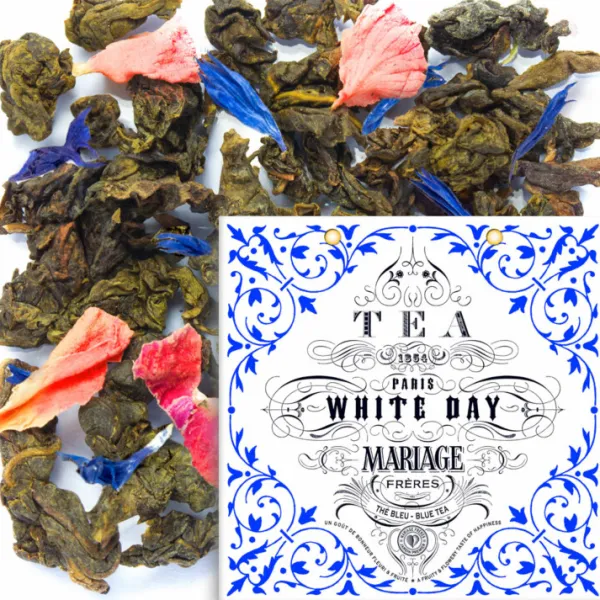 MARIAGE FRÈRES PARIS WHITE DAY- Blue Tea | Fruity & Flowery