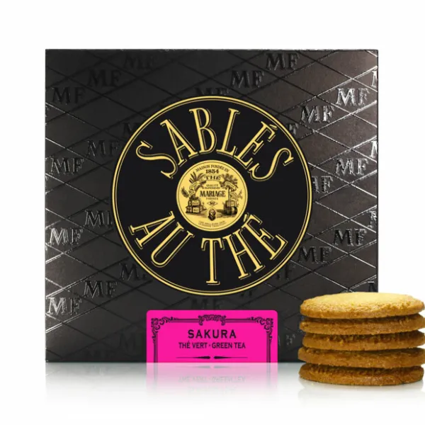 MARIAGE FRÈRES Sablés au thé- Tea Flavoured Sweets | Tea Sablés