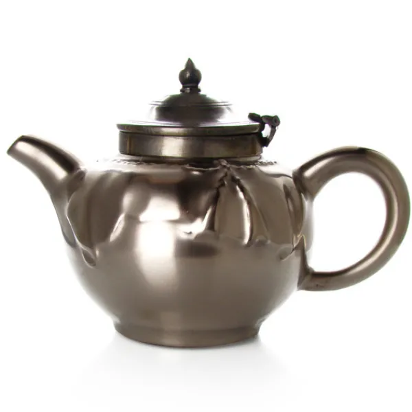 MARIAGE FRÈRES Théière « FORTUNE » Céramique émail platiné mat- Ceramic Teapot | Teapots And Teacups