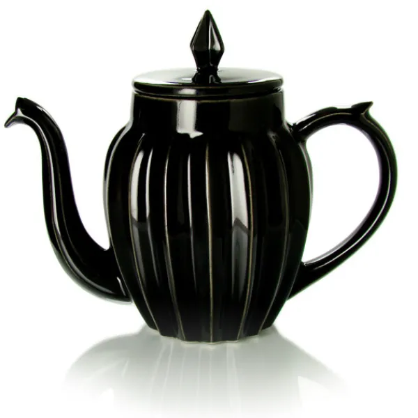 MARIAGE FRÈRES Théière « LUCKY STAR » ceramique noire- Ceramic Teapot | Teapots And Teacups