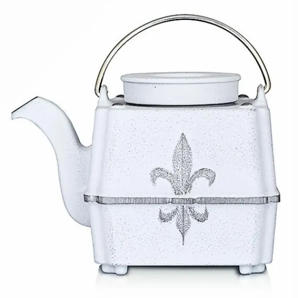 MARIAGE FRÈRES Théière en fonte FILS DE FRANCE - blanche- Cast-Iron Teapot | Teapots And Teacups