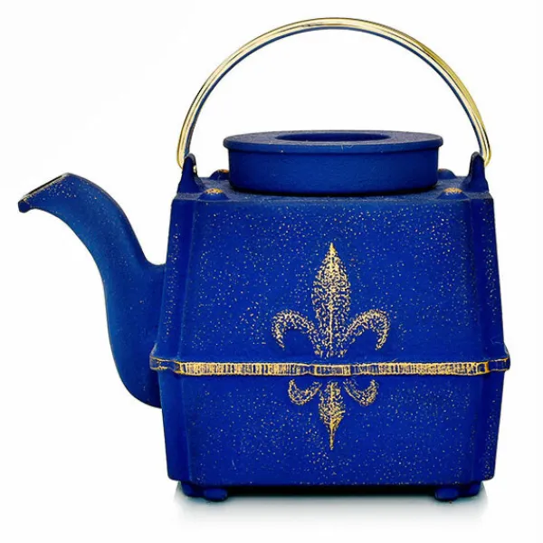 MARIAGE FRÈRES Théière en fonte FILS DE FRANCE - bleu- Cast-Iron Teapot | Teapots And Teacups